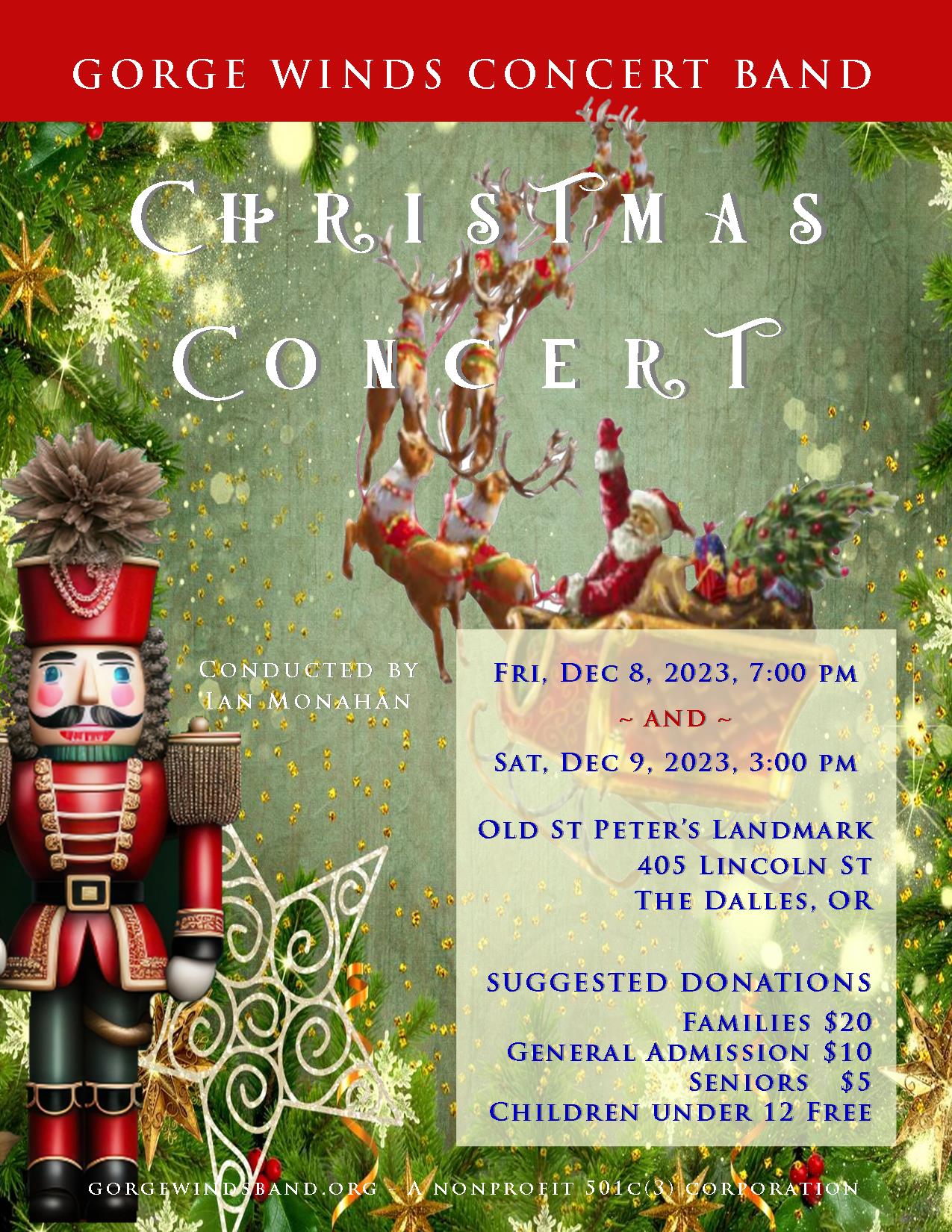 2023 GWCB Christmas Concert