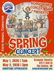 2026 GWCB Spring Concert Flyer